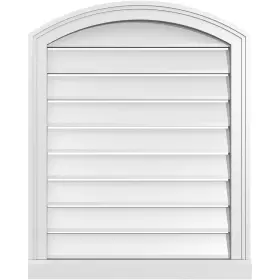 GVPAR24X3003SF EKENA MILLWORK Top Mount Pvc Gable Vent Primed