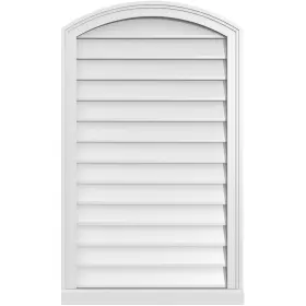 GVPAR24X4003SN EKENA MILLWORK Top Mount Pvc Gable Vent Primed