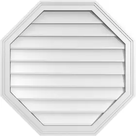 GVPOC28X2802SN EKENA MILLWORK Octagonal Mount Pvc Gable Vent