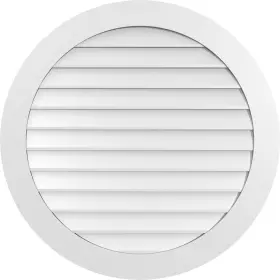 GVPRO38X3801SN EKENA MILLWORK Round Mount Pvc Gable Vent