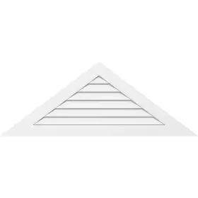 GVPTR36X1401SN EKENA MILLWORK Triangle Mount Pvc Gable Vent