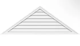 GVPTR44X1502SF EKENA MILLWORK Triangle Mount Pvc Gable Vent