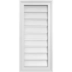 GVPVE14X3002SF EKENA MILLWORK Rectangle Mount Pvc Gable Vent