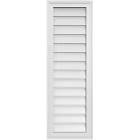 GVPVE14X4202SN EKENA MILLWORK Rectangle Mount Pvc Gable Vent