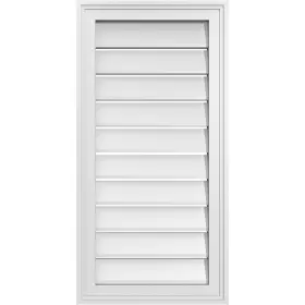 GVPVE16X3202SF EKENA MILLWORK Rectangle Mount Pvc Gable Vent