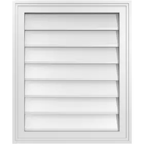 GVPVE20X2402SN EKENA MILLWORK Rectangle Mount Pvc Gable Vent