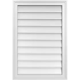 GVPVE22X3202SN EKENA MILLWORK Rectangle Mount Pvc Gable Vent