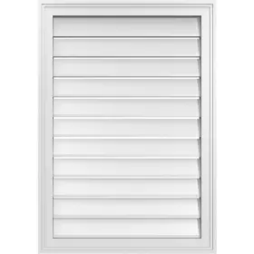 GVPVE24X3402SF EKENA MILLWORK Rectangle Mount Pvc Gable Vent