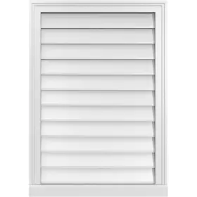 GVPVE24X3403SN EKENA MILLWORK Vertical Mount Pvc Gable Vent
