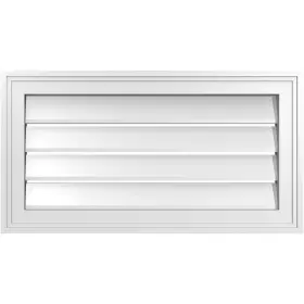 GVPVE26X1402SF EKENA MILLWORK Rectangle Mount Pvc Gable Vent