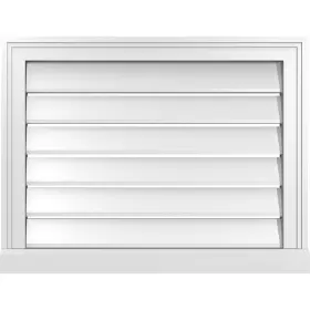 GVPVE26X2003SF EKENA MILLWORK Vertical Mount Pvc Gable Vent