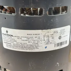K55HXNFG-905 EMERSON Fan Blower Motor Amp #3