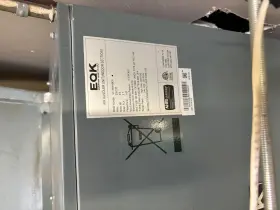 14S-EHVH48W2H EQK Air Pump Handler Unit Heat Ducts #2