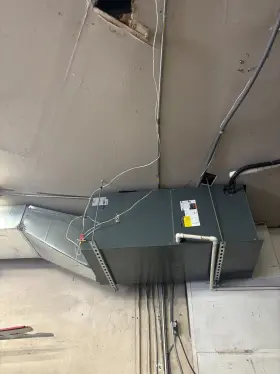 14S-EHVH48W2H EQK Air Pump Handler Unit Heat Ducts #3