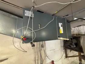 14S-EHVH48W2H EQK Air Pump Handler Unit Heat Ducts