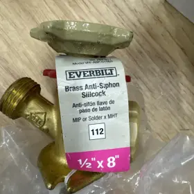 820633941323 EVERBILT Sillcock Valve Everbuilt Mpt Mht Anti