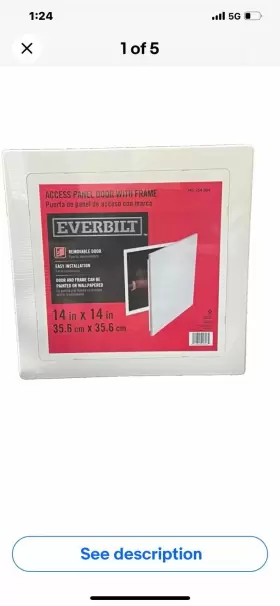 APD14 EVERBILT Plumbing Wire Cable Access Panel Door Frame