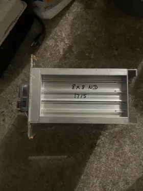 8X8-ND EWC Motorized Damper