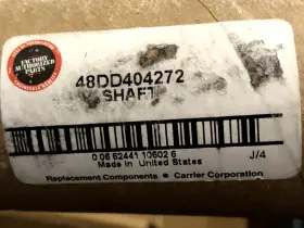48DD404272 FACTORY AUTHORIZED PARTS Fan Shaft
