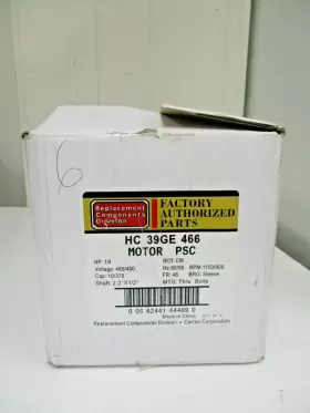 HC39GE466 FACTORY AUTHORIZED PARTS Motor Psc