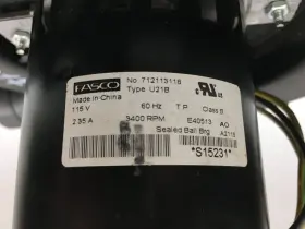 103618-03 FASCO Draft Inducer Blower Motor #3
