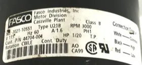 44704-004 FASCO Draft Inducer Blower Motor #3