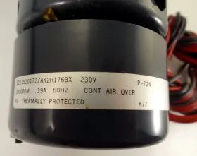 AK2H176BX FASCO Blower Motor #2