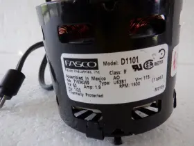 D1101 FASCO Blower Motor Vac Rpm #2