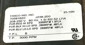 J238-200 FASCO Goodman Furnace Inducer Motor #3