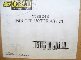 1188243 FAST PARTS OEM Inducer Motor #3