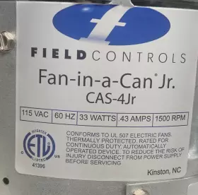 46525600 FIELD CONTROLS Gas #2