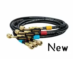 HR3B FIELDPIECE Ball Valve Refrigerant Hose Set