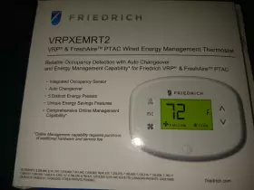 VRPXEMRT2 FRIEDRICH Wired Energy Management Thermostat