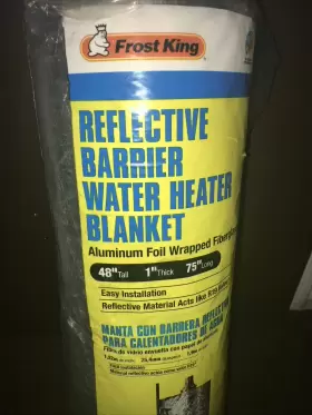 SP90 FROST KING Reflective Barrier Water Heater Blanket #2