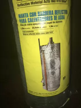 SP90 FROST KING Reflective Barrier Water Heater Blanket #3