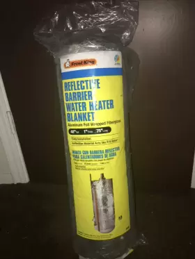 SP90 FROST KING Reflective Barrier Water Heater Blanket