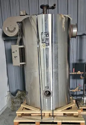 ICS-30 FULTON Gas Fired Steam Boiler Blow Separator Sys #2