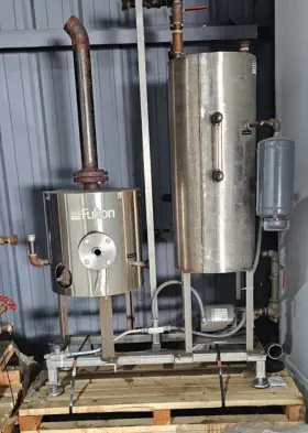 ICS-30 FULTON Gas Fired Steam Boiler Blow Separator Sys #3