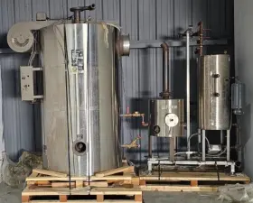 ICS-30 FULTON Gas Fired Steam Boiler Blow Separator Sys