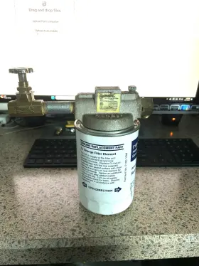 11V-R GAR-BER Flow Rate Oil Filter Line