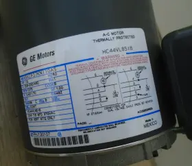 14-CARRIER GE Payne Condenser Fan Motor #2