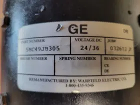 5BPA48PBF6 GE Fork Motor #3