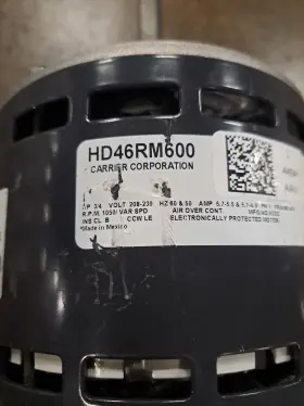 HD46RM600 GE Nidec Ecm Module Motor Software Versn #2
