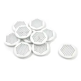 779296391450 GEESATIS Round Soffit Vent Mounting Steel Mesh