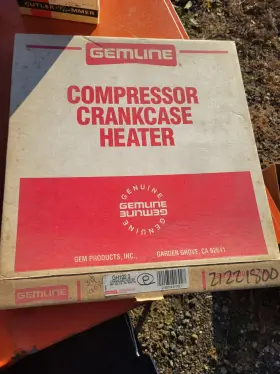 GH102-3 GEMLINE Wrap Compressor Crankcase Heater