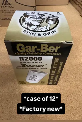 2360 GENERAL FILTERS Pack Gar Ber Spin Fuel Oil Water Block