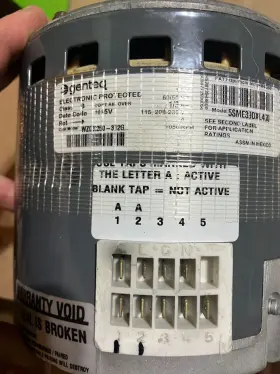 5SME39DXL176 GENTEQ Ecm Blower Motor #2