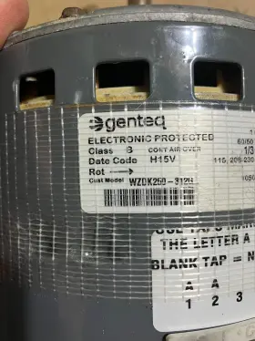 5SME39DXL176 GENTEQ Ecm Blower Motor #3