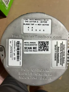 5SME39DXL176 GENTEQ Ecm Blower Motor