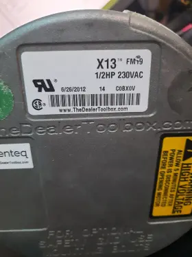H316Y2610530 GENTEQ Ecm Motor Rpm Am #2